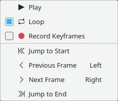 playback menu